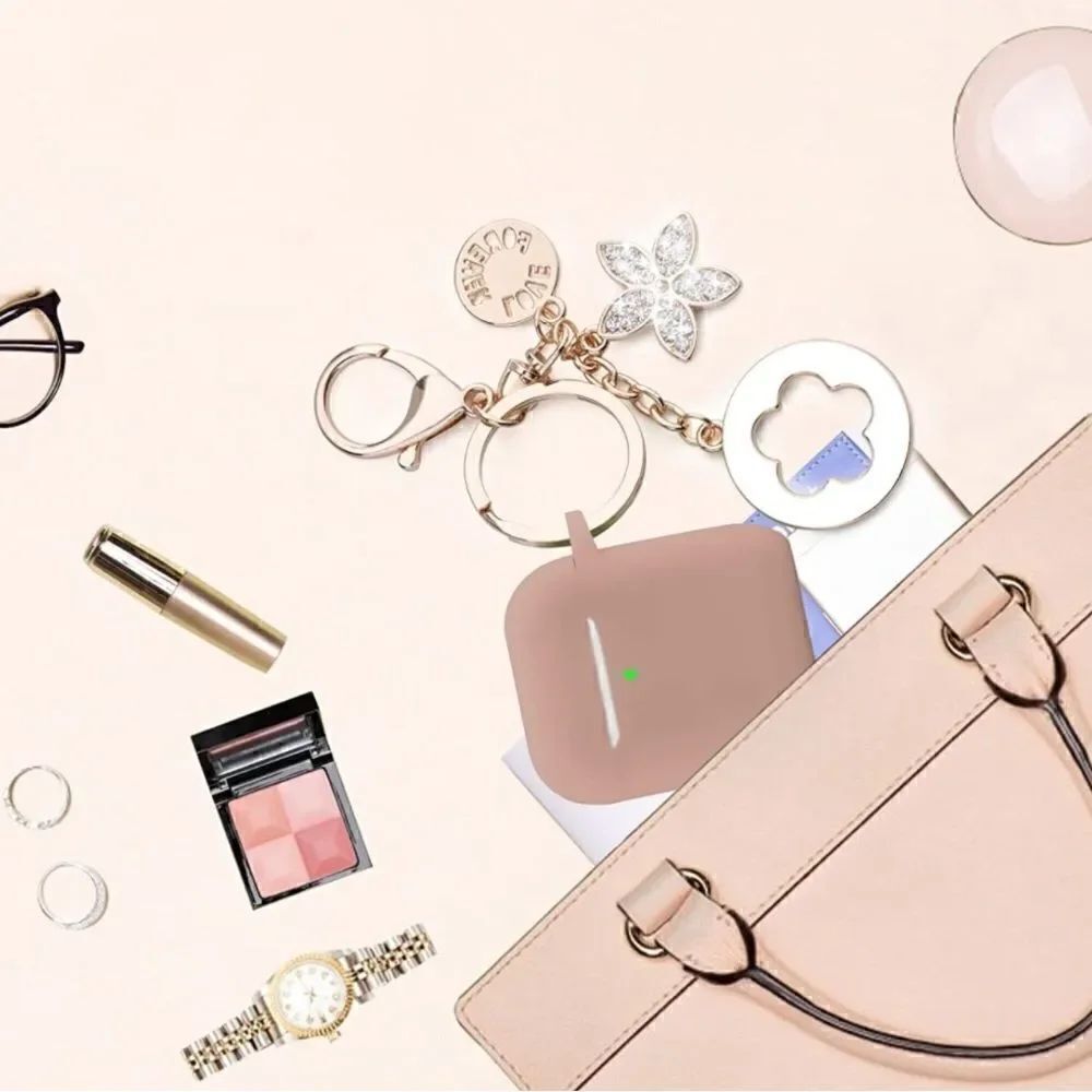 AirPod 1st and 2nd gen case with keychain